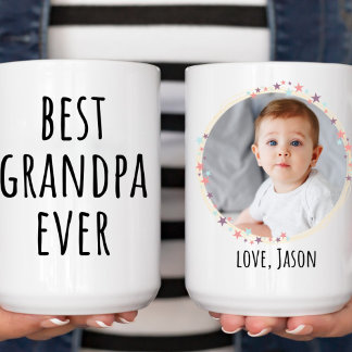 Taza Baby Photo best Grandpa/Nana ever