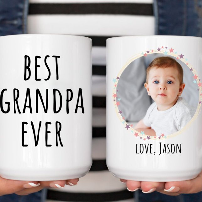 Taza Baby Photo best Grandpa/Nana ever (Subido por el creador)