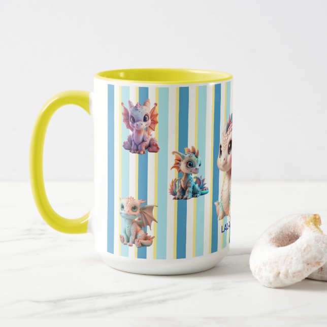 Taza BabyDragon (Con donut)