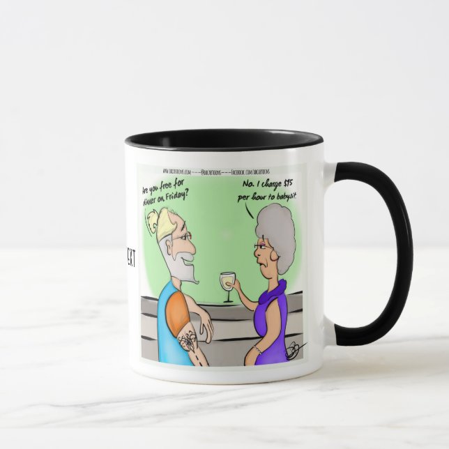 Taza Babysitter Combo Mug (Derecha)