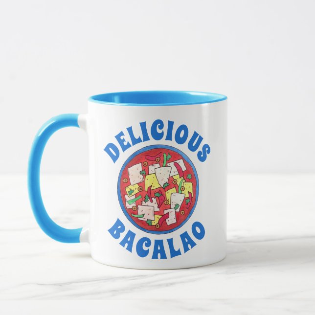 Taza Bacalao Cocina puertorriqueña Salado Pescado De Ba (Izquierda)