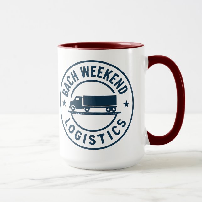 Taza Bach Weekend Logistics | Halloween Gifts (Derecha)