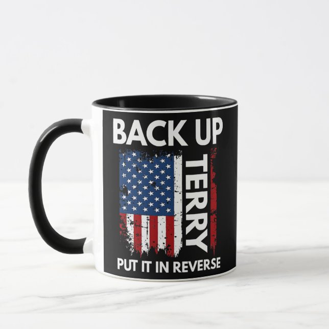 Taza Back Up Terry Lo Puso En Fundidad De Fuego Inverso (Izquierda)