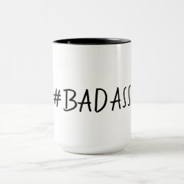 TAZA BADASS MUG_# DIVERTIDO BADASS