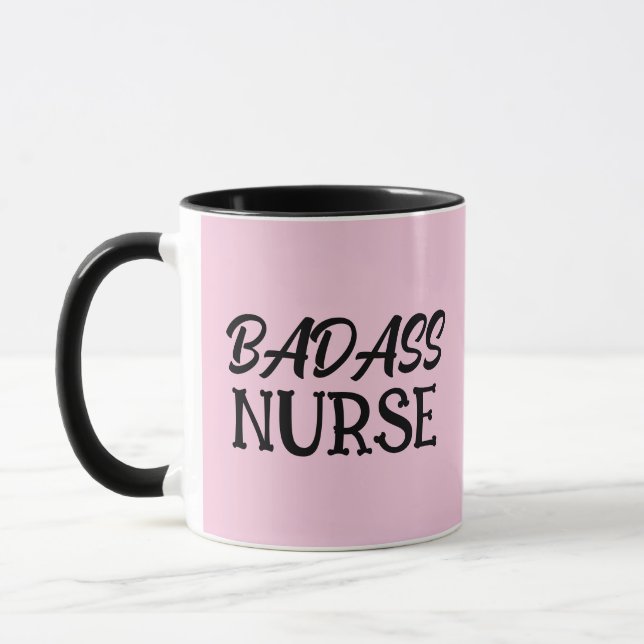 TAZA BADASS NURSE COFFEE MUG (Izquierda)