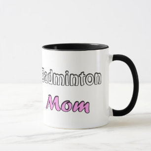 Taza Badminton Mom
