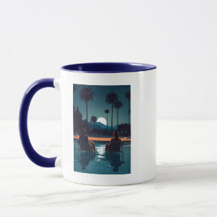 Taza BAE-CATION #4 Caja de Keepsake con joyas de madera