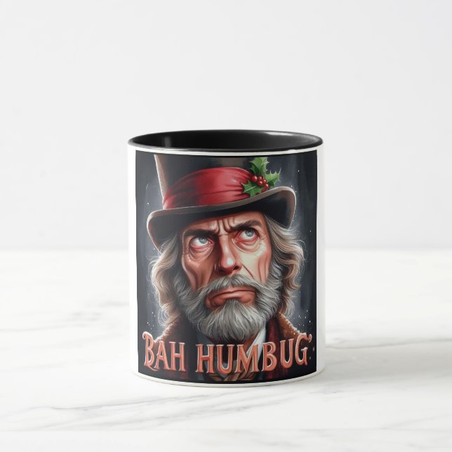 Taza Bah Humbug Navidades Scrooge Mug (Centro)