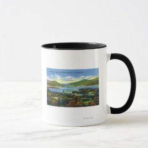 Taza Bahía de Bolton, estrechos, Mountain View cinco d