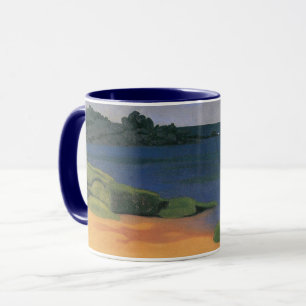 Taza Bahía de Tregastel de Felix Vallotton, Arte Fino