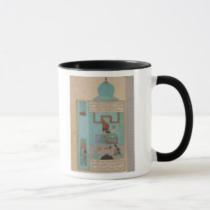 Taza Bahram visita a una princesa en la turquesa