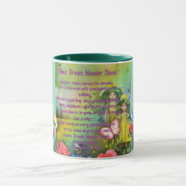 Taza Baila. Sueña. Vaga. Florece. — Trasero Inspirador