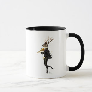 Taza Bailando ciervo con violín