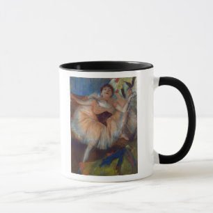 Taza Bailarín asentado el de Edgar Degas, 1879-80