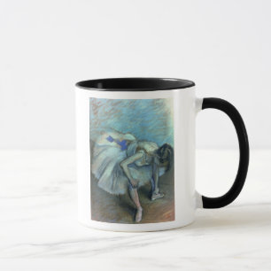 Taza Bailarín asentado el de Edgar Degas, c.1881-83