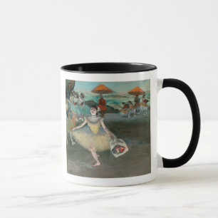 Taza Bailarín de Edgar Degas el   con el ramo,