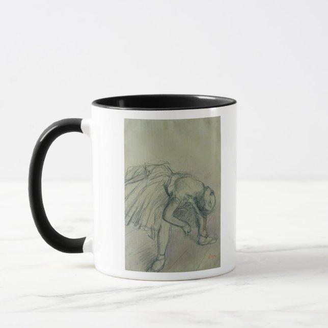 Taza Bailarín de Edgar Degas el | que fija su (Izquierda)