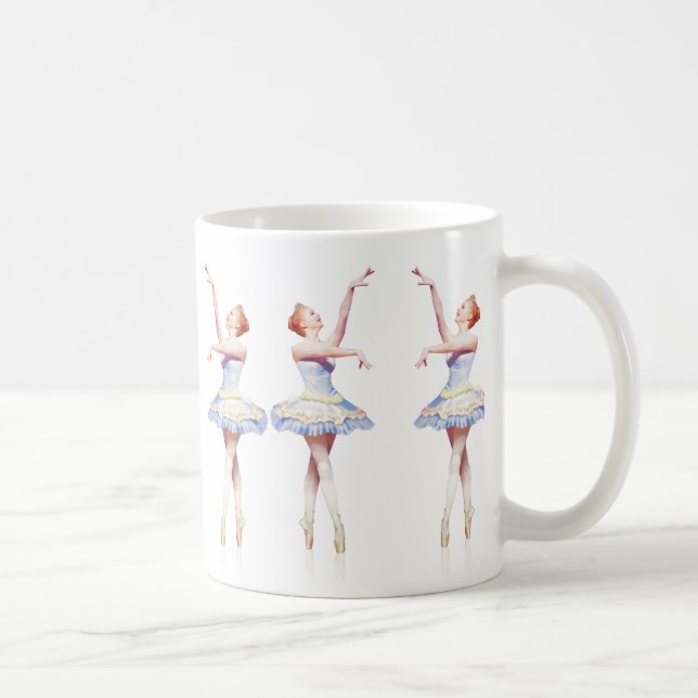 Taza Bailarina en Pointe (Derecha)