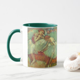 Taza Bailarinas de verde de Edgar Degas, Ballet Vintage