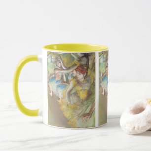 Taza Bailarinas en el Escenario por Edgar Degas