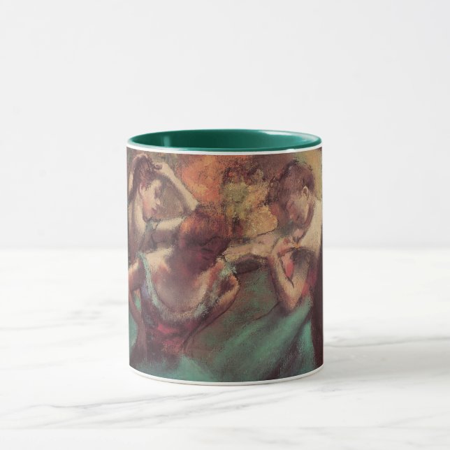 Taza Bailarinas, Rosa y Verde de Edgar Degas (Centro)