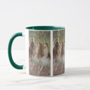 Taza Bailarinas Verdes de Edgar Degas, Arte de Ballet A