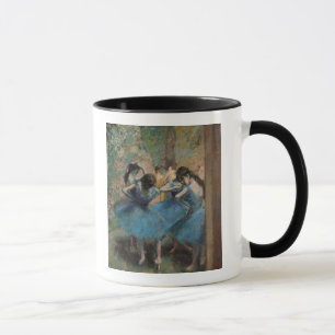Taza Bailarines de Edgar Degas el   en el azul, 1890