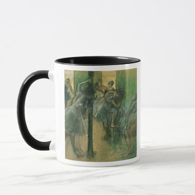 Taza Bailarines de Edgar Degas el | que ensayan (Izquierda)