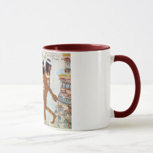 Taza Bailarines de Egipto antiguo