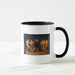 Taza Baile de los actores de la farsa