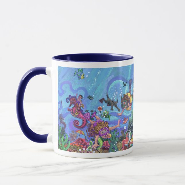 Taza Bajo el mar (Izquierda)