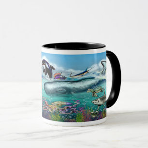 Taza Bajo el mar