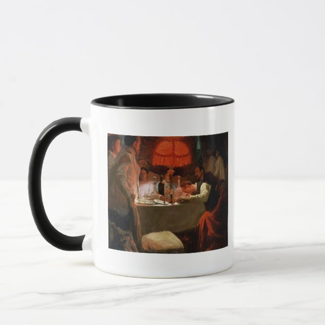 Taza Bajo luz roja, c.1910 (Izquierda)