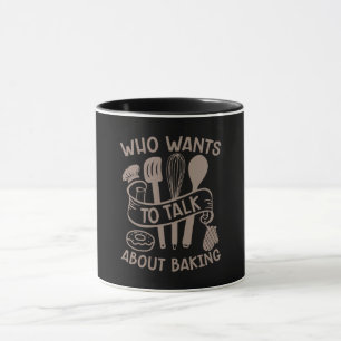 Taza Baker Que Quiere Hablar De Hacer Pastel De Panader