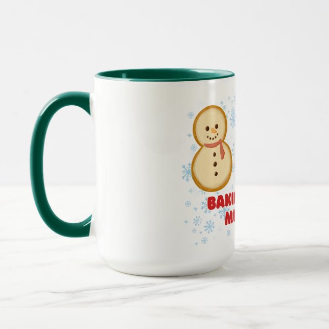 Taza Baking es NIEVE Mucha Diversión (Izquierda)