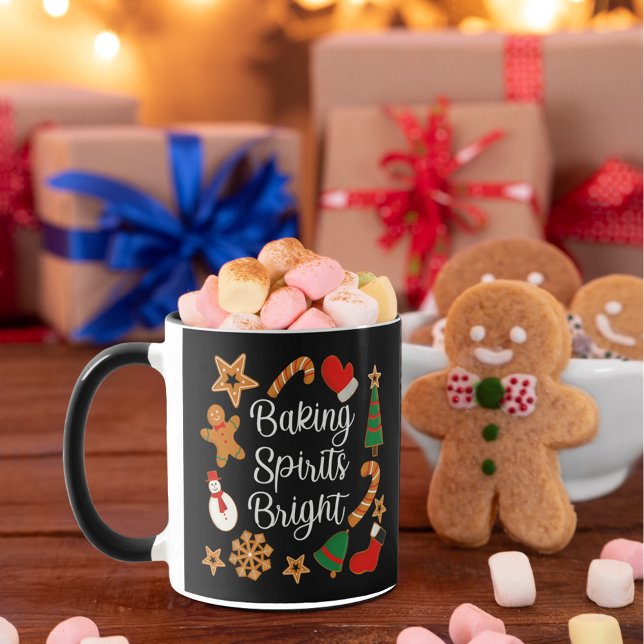 Taza Baking Spirit Bright Gingerbread Navidades Cookie (Subido por el creador)