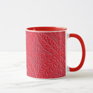Taza Baldosas marroquíes - rojo cinabrio