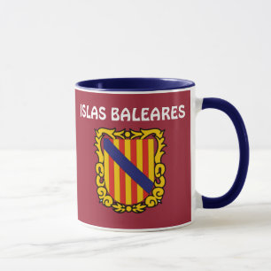 Taza Balearic Island * Islas Baleares