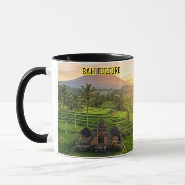 Taza Bali Heritage Hawaiian Aloha Freedom Coffee Mug (Izquierda)