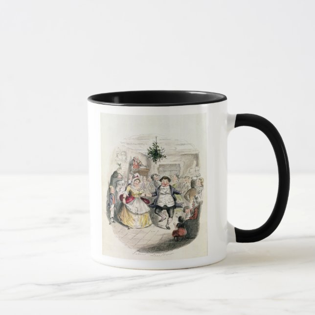 Taza Ball de Sr. Fezziwig, del 'navidad Carol (Derecha)