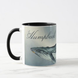 Taza Ballena acuática de joroba, Megaptera Novaeangliae