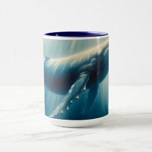 Taza ballena costera/náutica