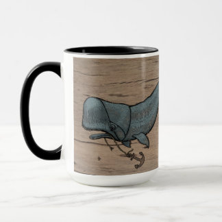 Taza Ballena e Hibiscus Mug 15oz