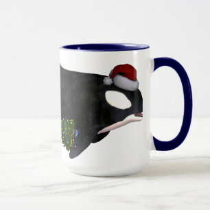 Taza Ballena navidad