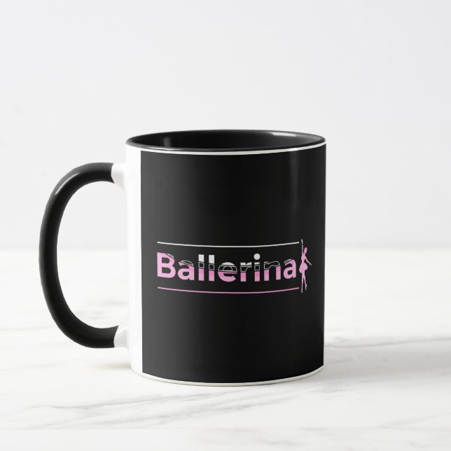 Taza Ballerina - Arco de bailarina de ballet Arte Minim (Izquierda)