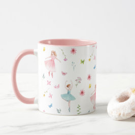 Taza Ballerina Pattern Mug