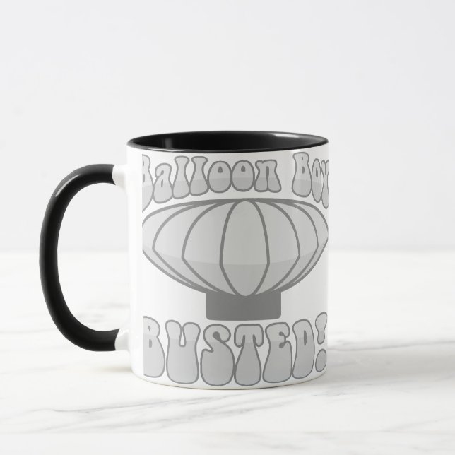 Taza Balloon Boy Busted (Izquierda)