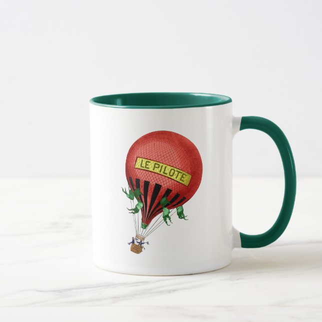 Taza Balón de aire caliente de Jardin De Tuileries (Derecha)