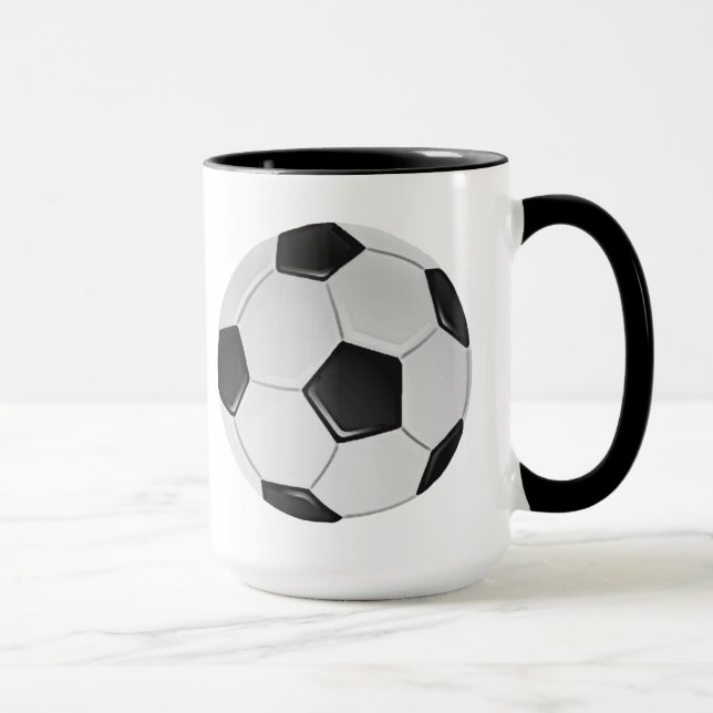 Taza Balón de fútbol americano o de asociación (Derecha)
