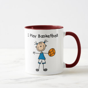 Taza Baloncesto del juego del chica I